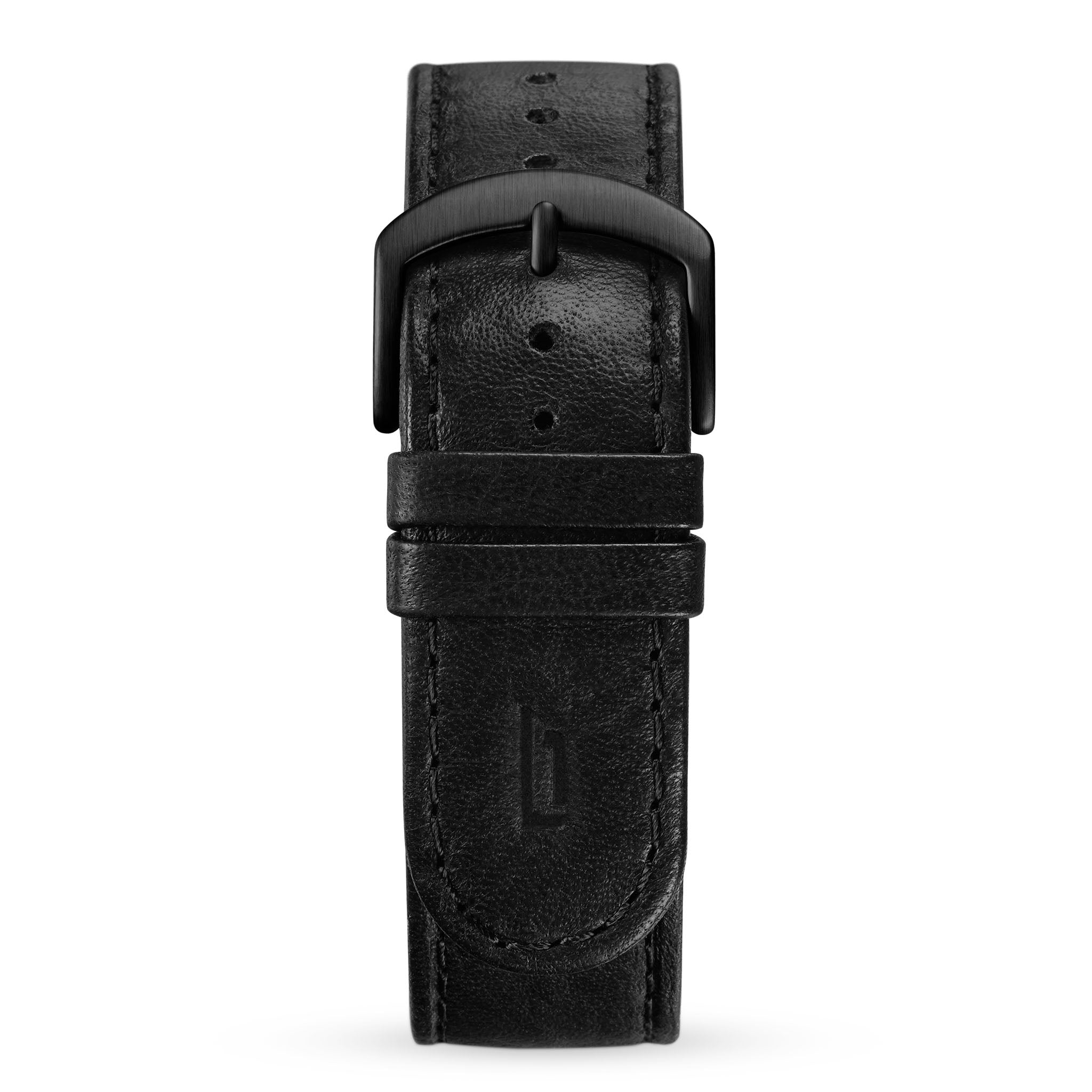 Leather Black Brushed - Lilienthal Berlin