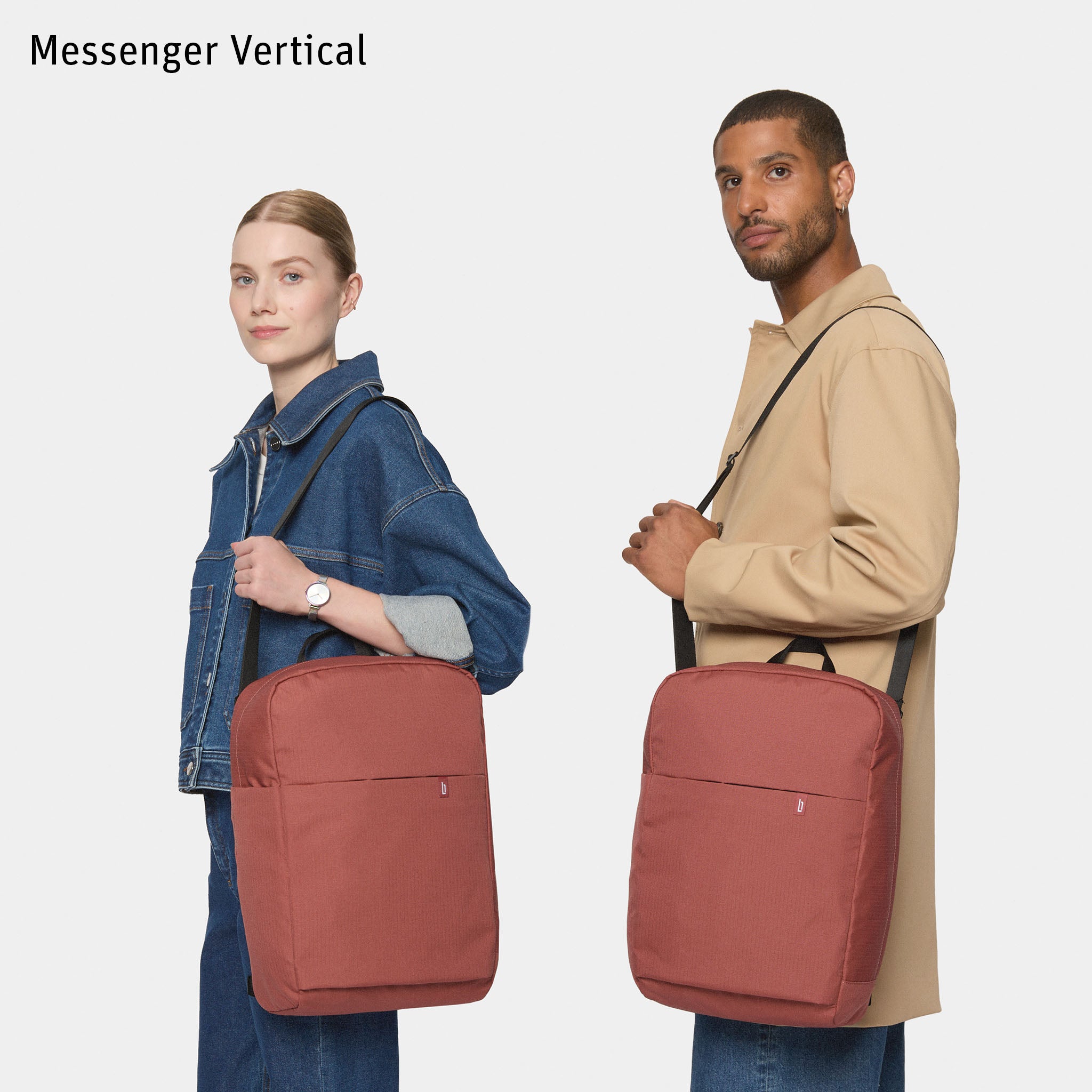 Urbaneer 3-in-1 Daypack Recycled Polyester Brick - Lilienthal Berlin