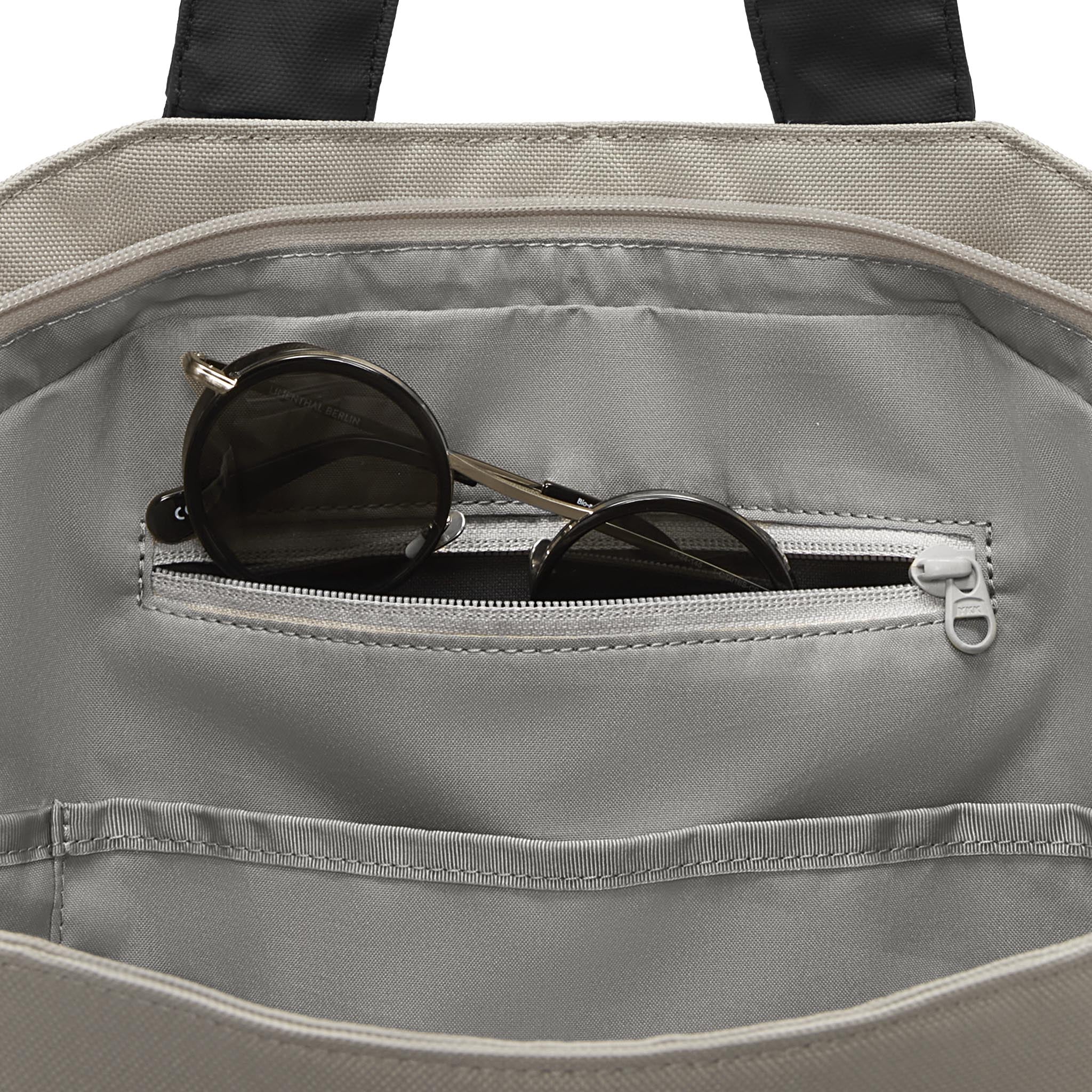 Tote Bag Recycled Polyester Beige - Lilienthal Berlin