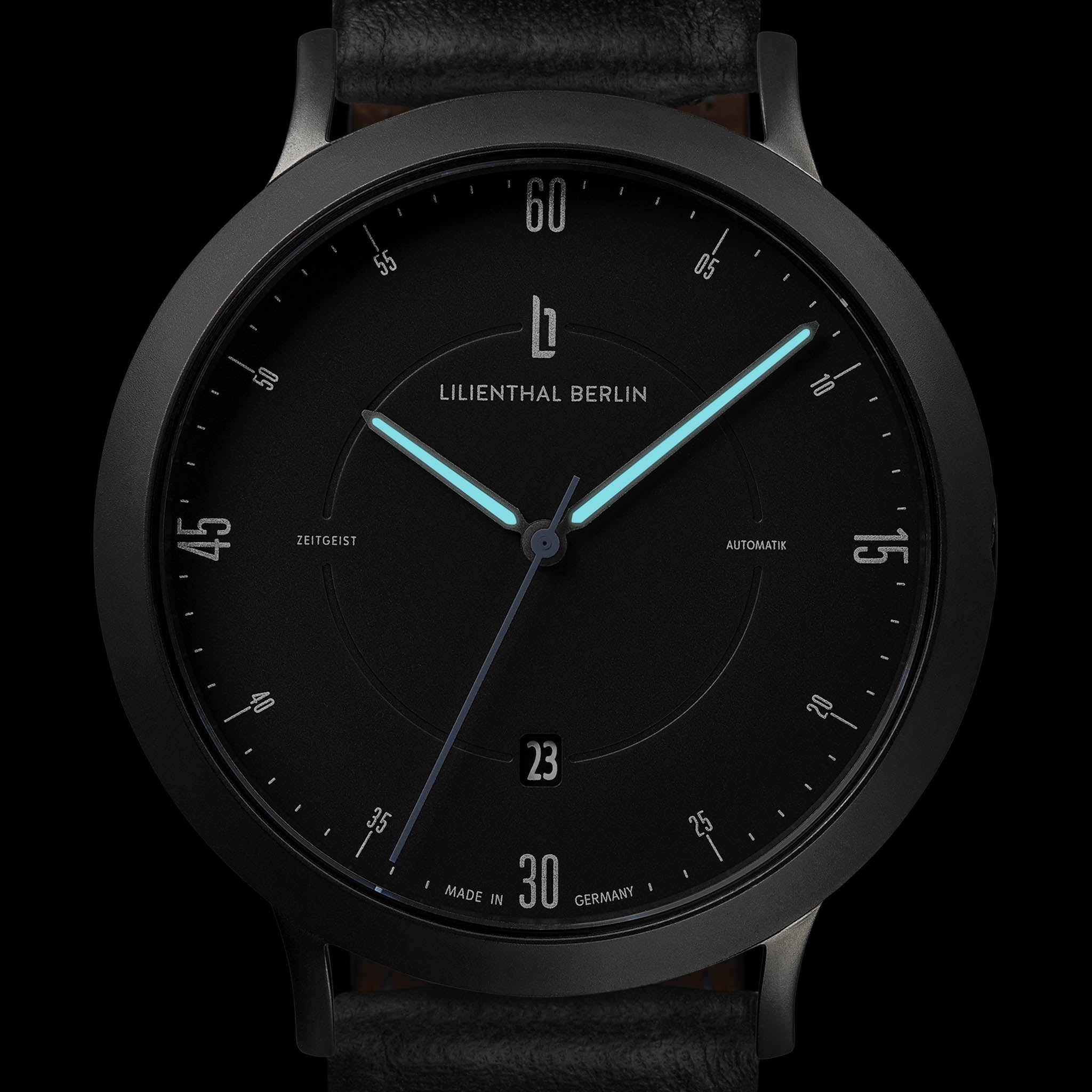 Zeitgeist Automatik All Black - Lilienthal Berlin