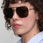 Aero Funk – Brushed Gold Brown / Green