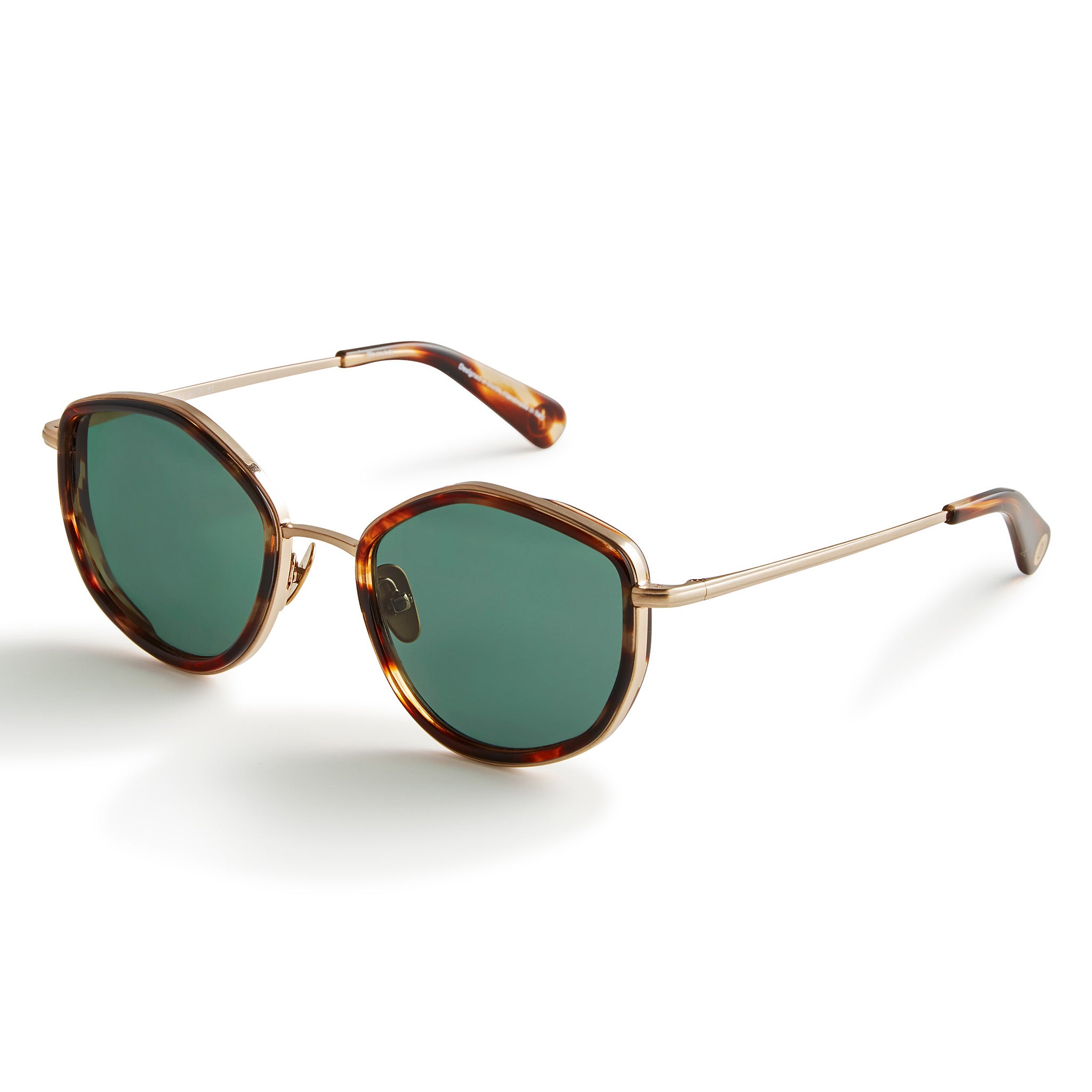 Deep Disco – Gold Tortoise / Green