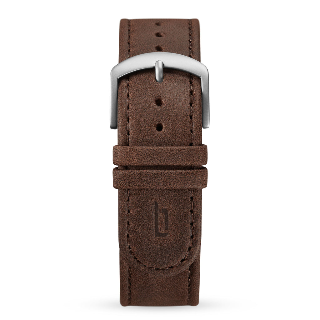 Leather Dark brown Matte - Lilienthal Berlin