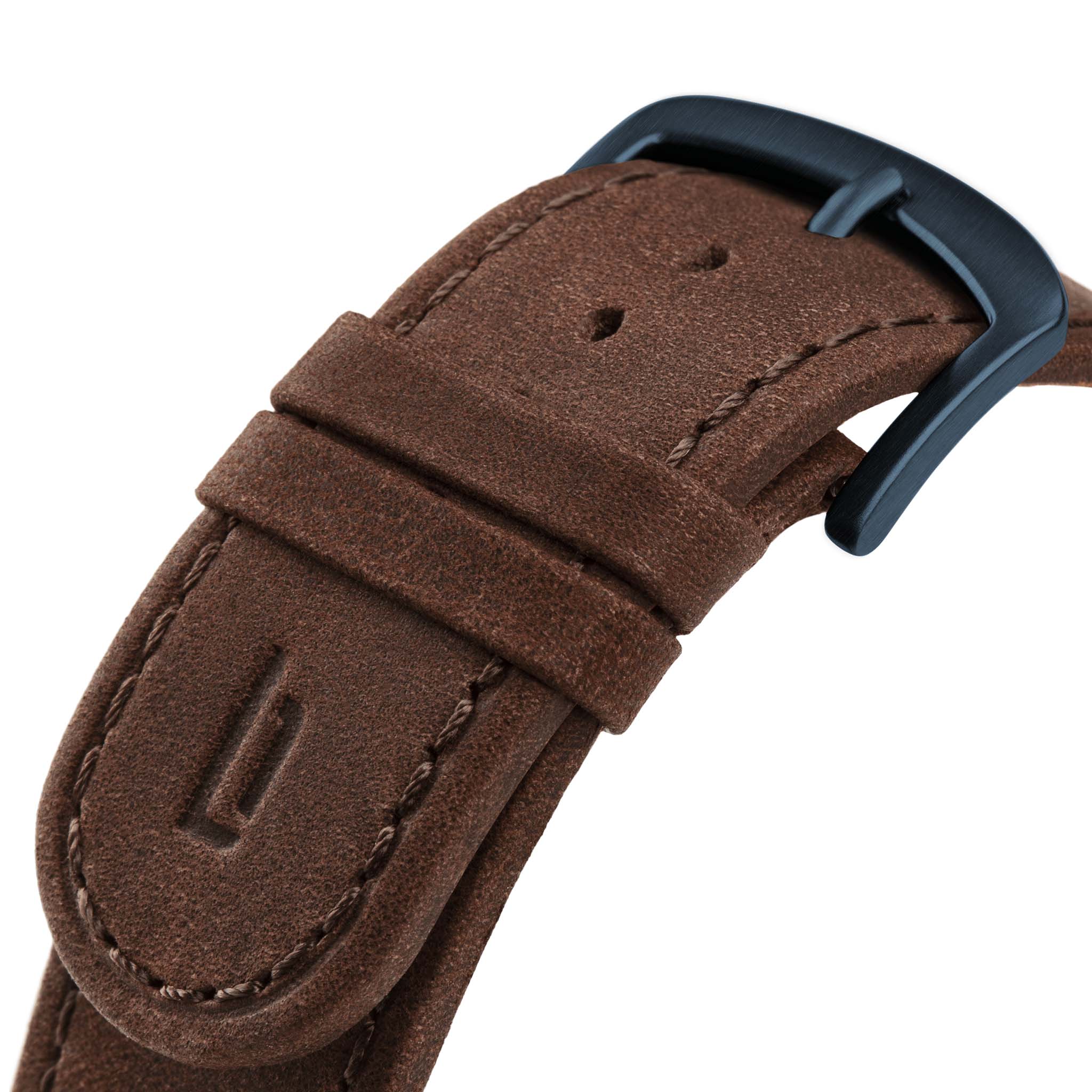 Leather Dark brown Brushed - Lilienthal Berlin