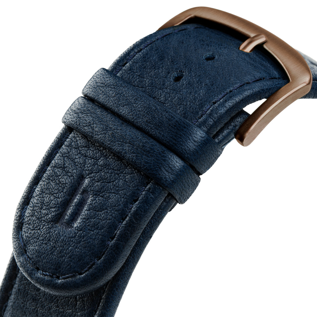 Leather Strap – Dark Blue