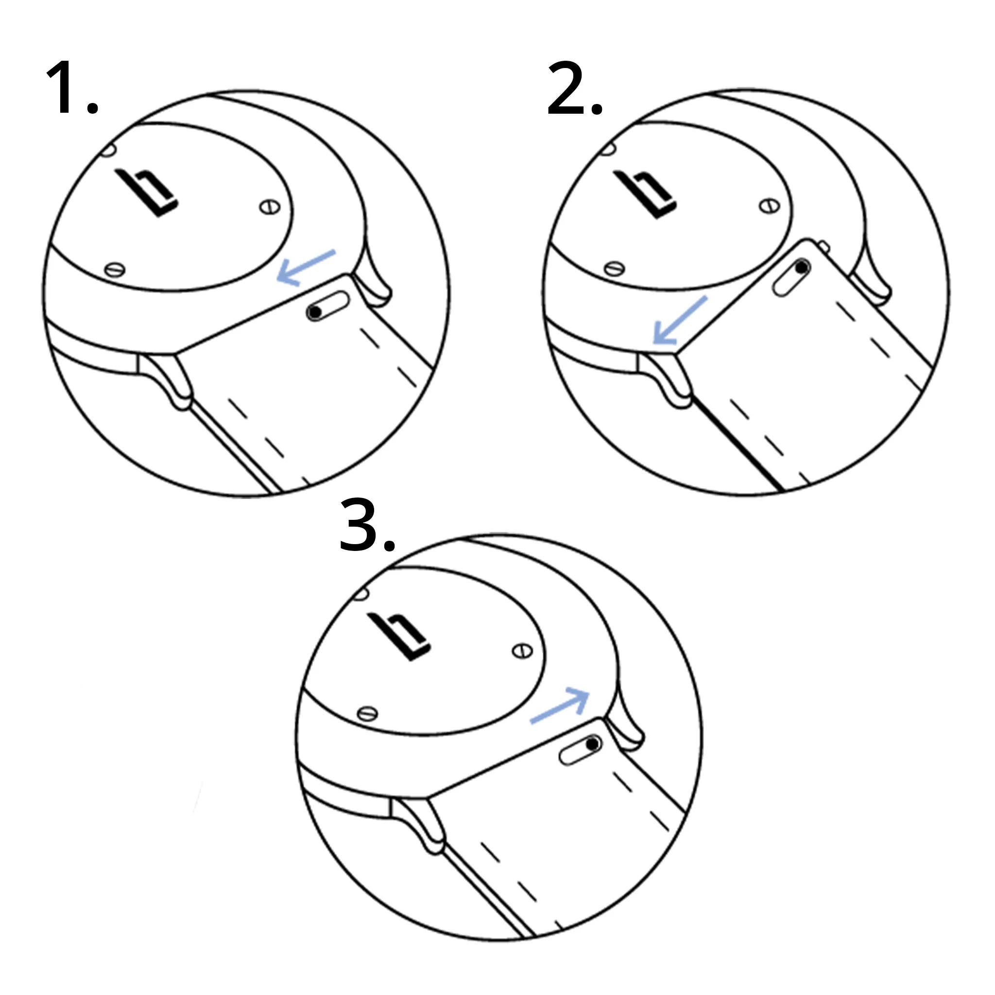 Stainless Steel Strap – Anthracite Brushed