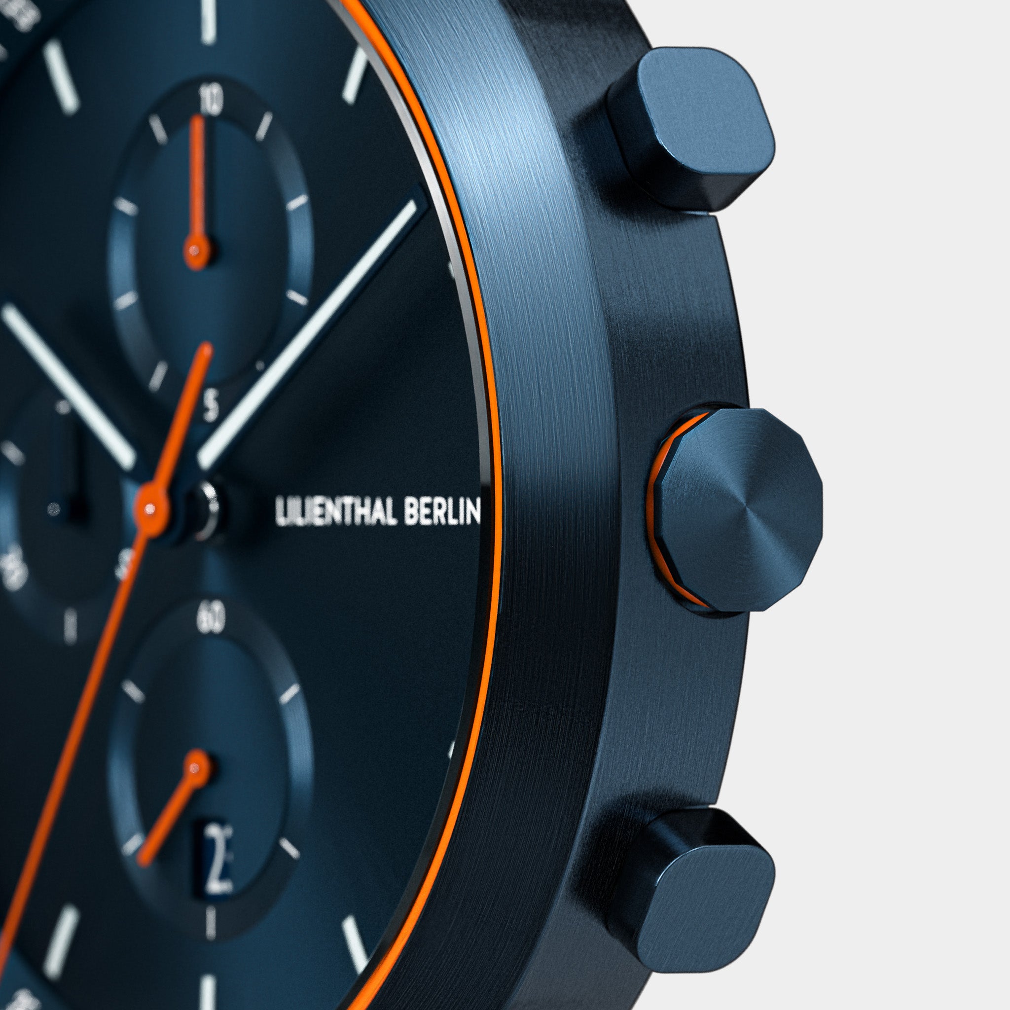 Chronograph – Blue Orange
