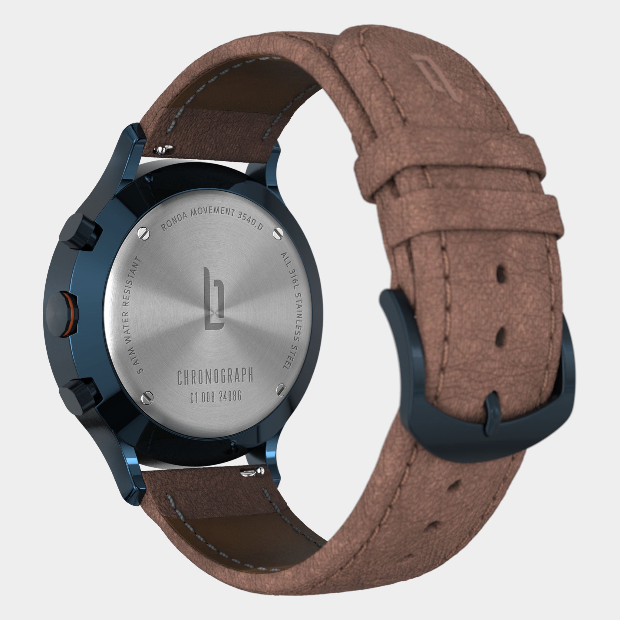 Chronograph – Blue Orange