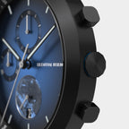 Chronograph Meteorite – Blue Flare
