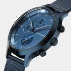 Chronograph Meteorite – Stellar Blue
