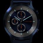 Chronograph LP – Blue Silver