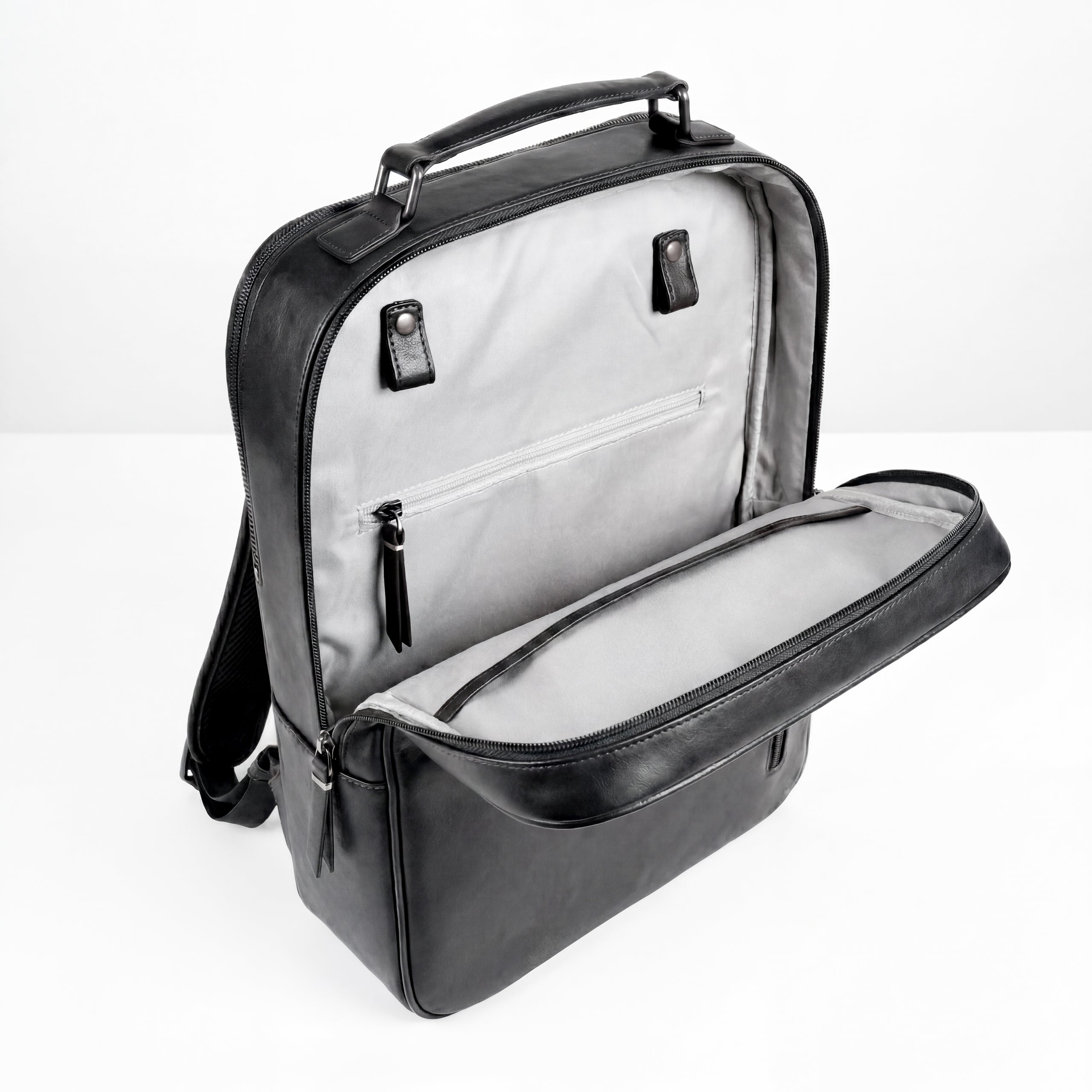 Virtuoso Minimalist Backpack Unisex 12 L Black