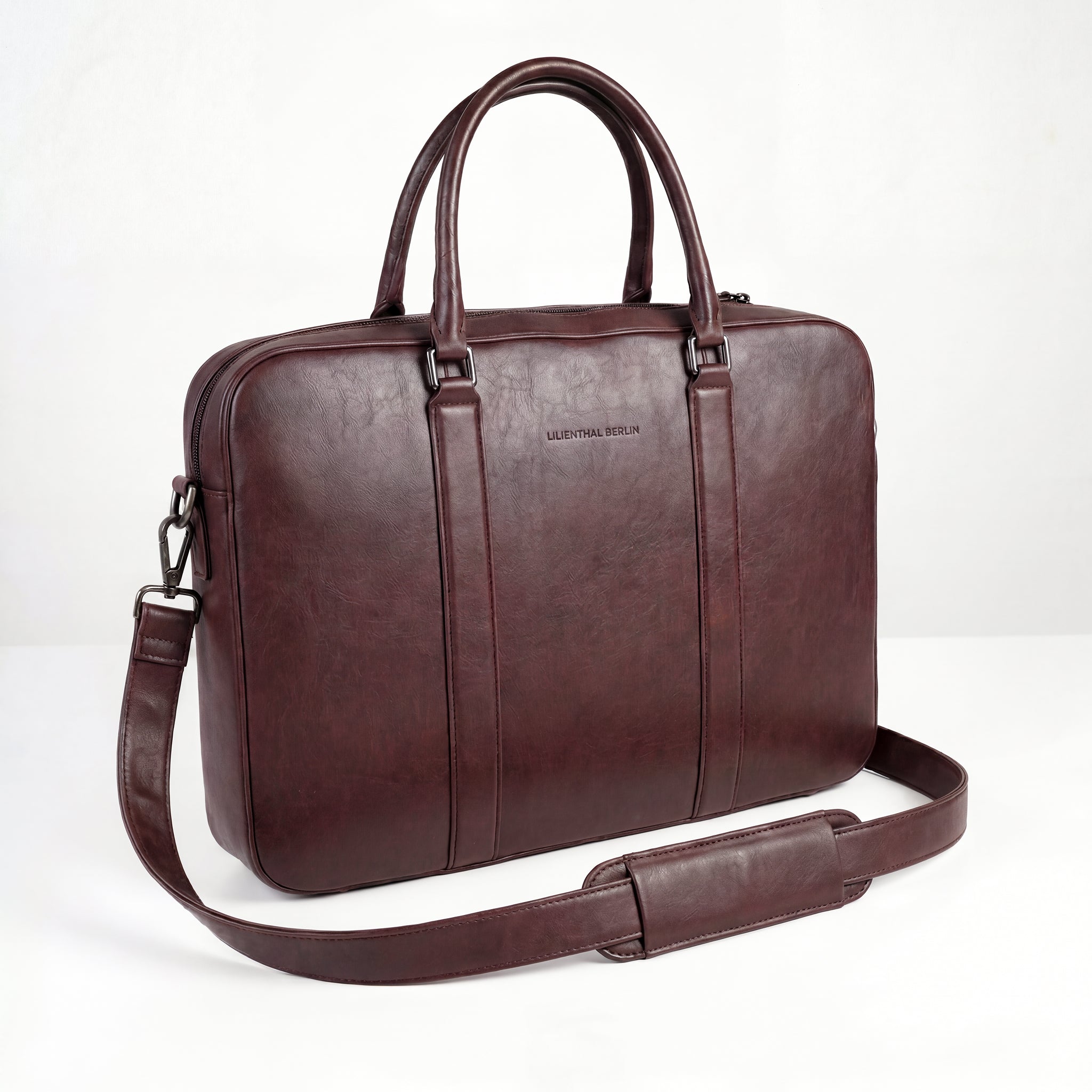 Virtuoso Classic Briefcase – Dark Brown