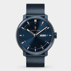 Neolux Day Date Blue Rose Gold - Lilienthal Berlin