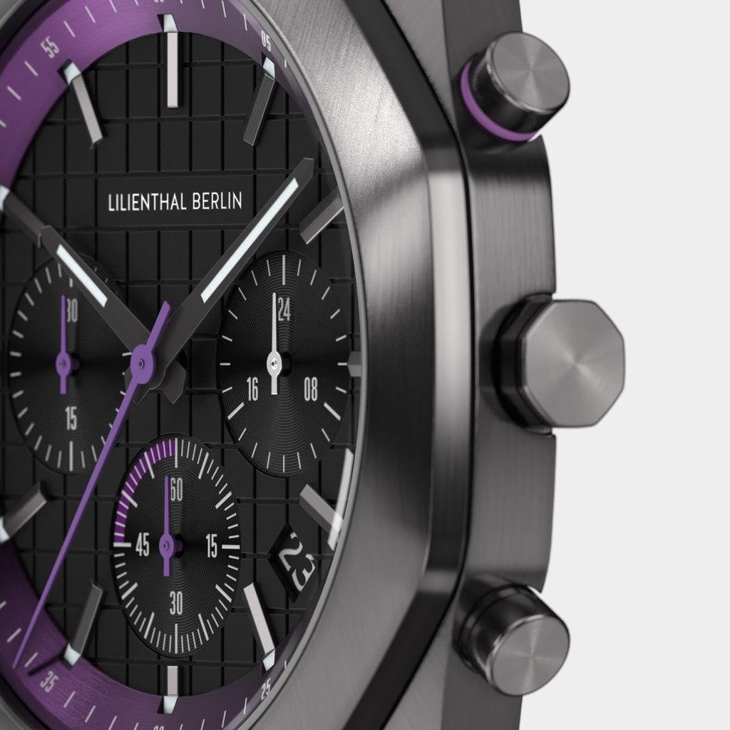 Octachrono – Dark Silver Purple