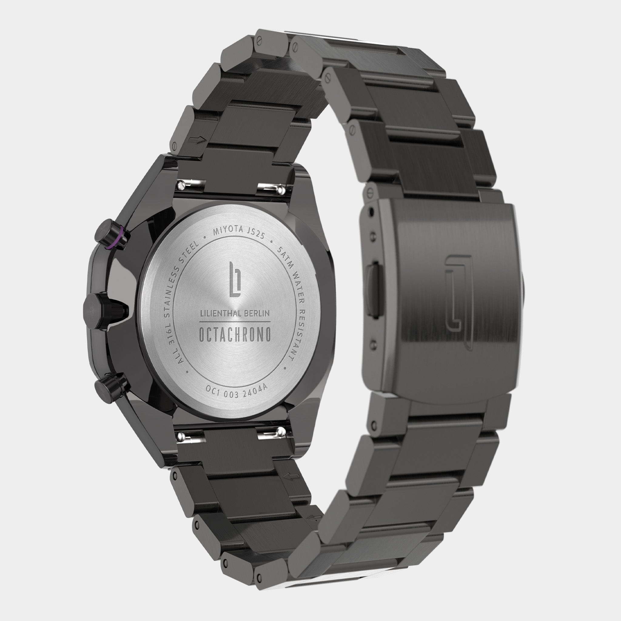 Octachrono – Dark Silver Purple