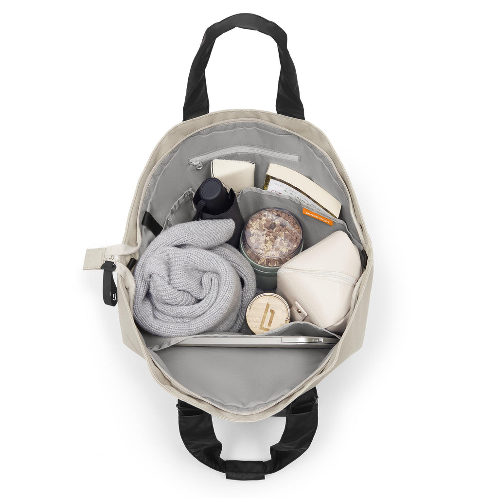 Tote Bag Recycled Polyester Beige - Lilienthal Berlin