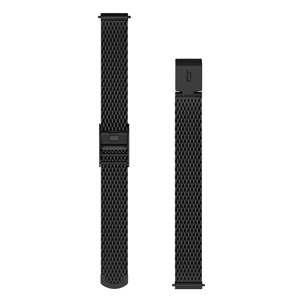 Mesh Strap – Black Brushed