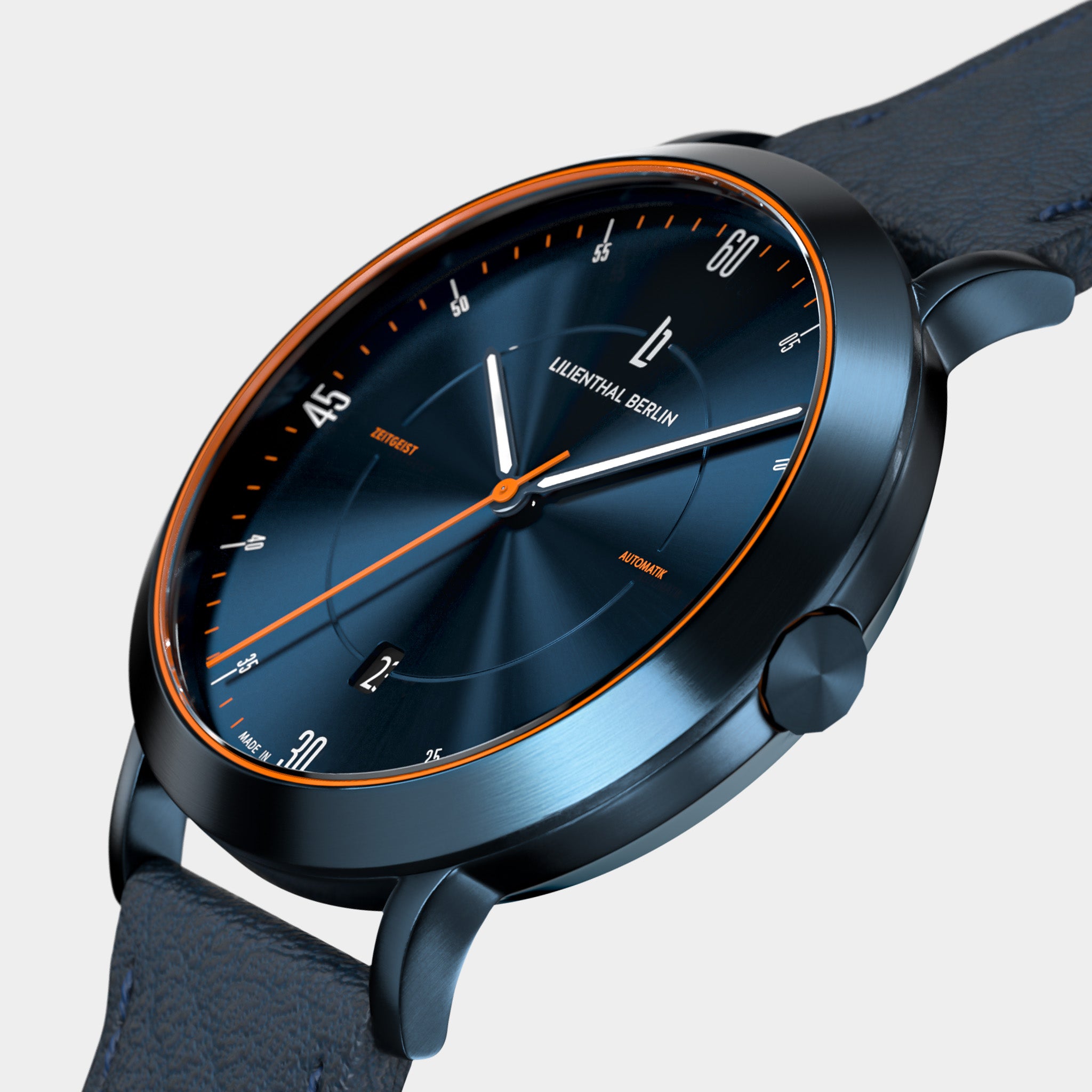 Zeitgeist Automatik – Blue Orange