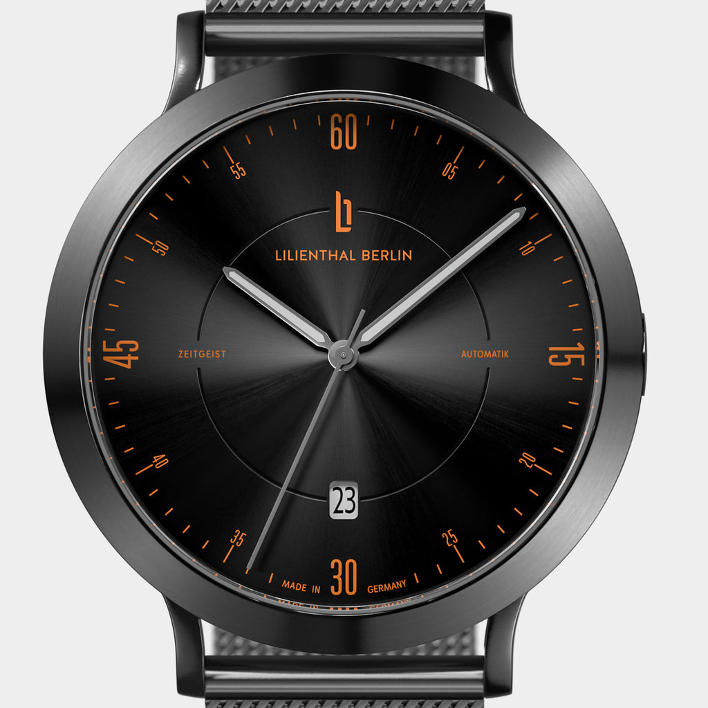 Zeitgeist Automatik – Dark Silver Orange