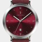 Zeitgeist Automatik – Silver Bordeaux
