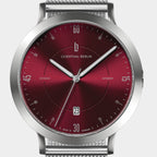 Zeitgeist Automatik – Silver Bordeaux